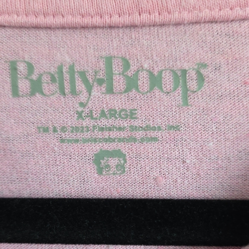 Betty Boop Pink Graphic Tee - Picture 2 of 3